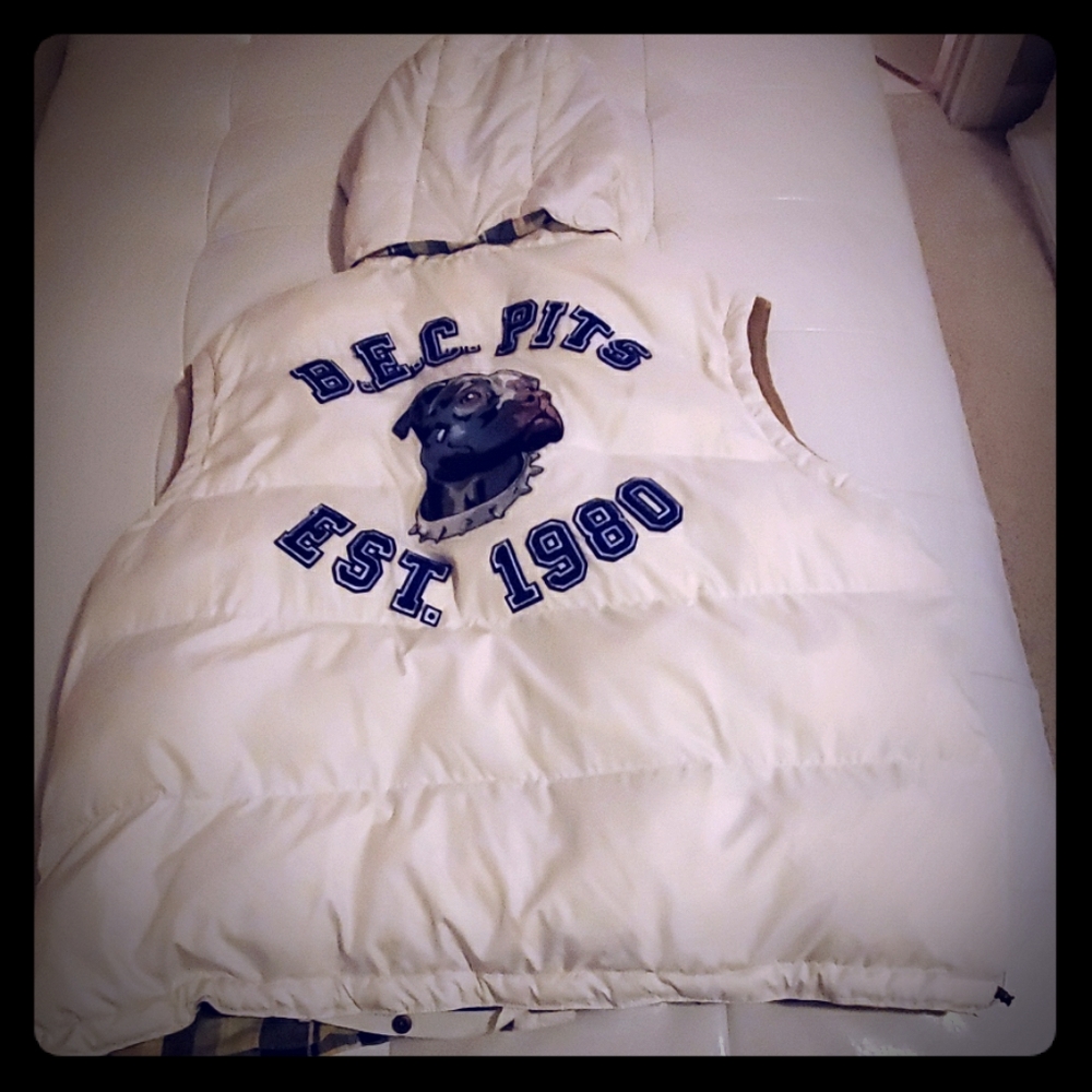 Mens Akoo Brand Puff Vest